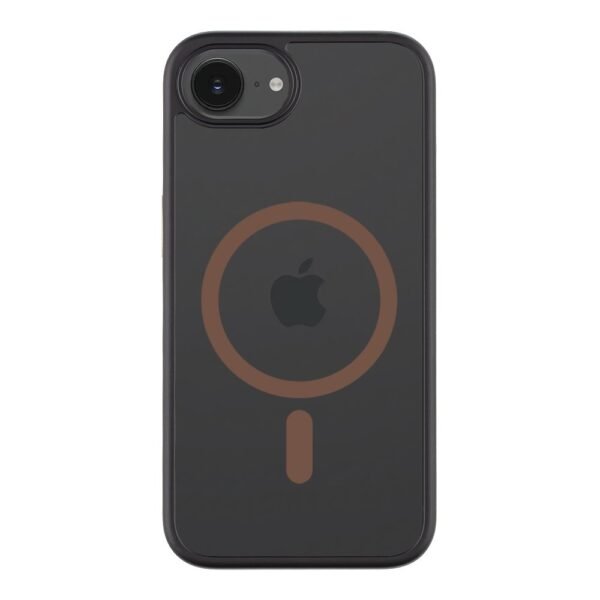 Tactical iPhone 16e Magforce Hyperstealth 2.0 Cover - 8596311279348 - Black/Mocha Mousse