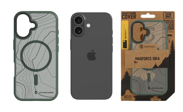 Tactical iPhone 17 MagForce Hyperstealth Sika Cover - 8596311282324 - Forest Green – Bild 2