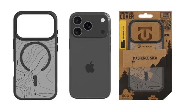 Tactical iPhone 17 Pro MagForce Hyperstealth Sika Cover - 8596311282393 - Asphalt – Bild 3