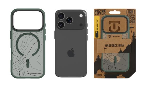 Tactical iPhone 17 Pro MagForce Hyperstealth Sika Cover - 8596311282423 - Forest Green – Bild 3