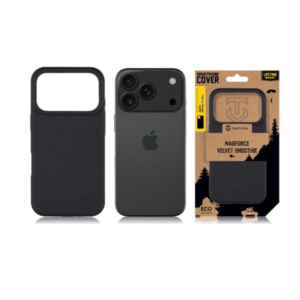 Tactical iPhone 17 Pro MagForce Velvet Smoothie Cover - 8596311284205 - Asphalt – Bild 2