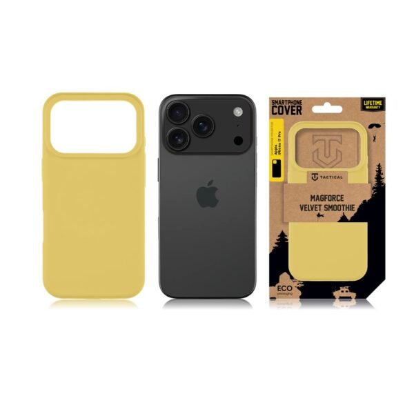 Tactical iPhone 17 Pro MagForce Velvet Smoothie Cover - 8596311284243 - Banana