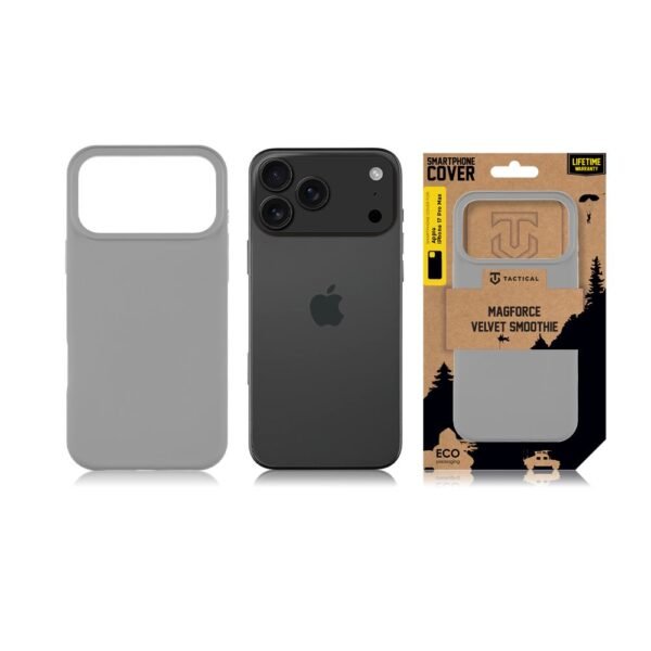 Tactical iPhone 17 Pro Max MagForce Velvet Smoothie Cover - 8596311284359 - Foggy – Bild 5