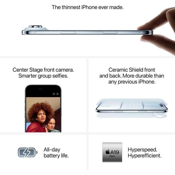 Apple iPhone Air - 512GB - Cloud White - Image 3
