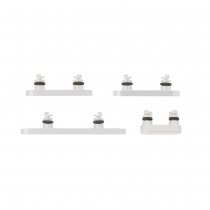 Apple iPhone 16/iPhone 16 Plus Side Buttons - White