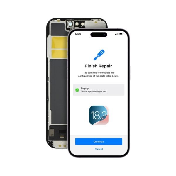 Apple iPhone 15 Pro LCD Display + Touchscreen - Soft Oled 120Hz - Diagnostic / No Warning Message - Black – Bild 2