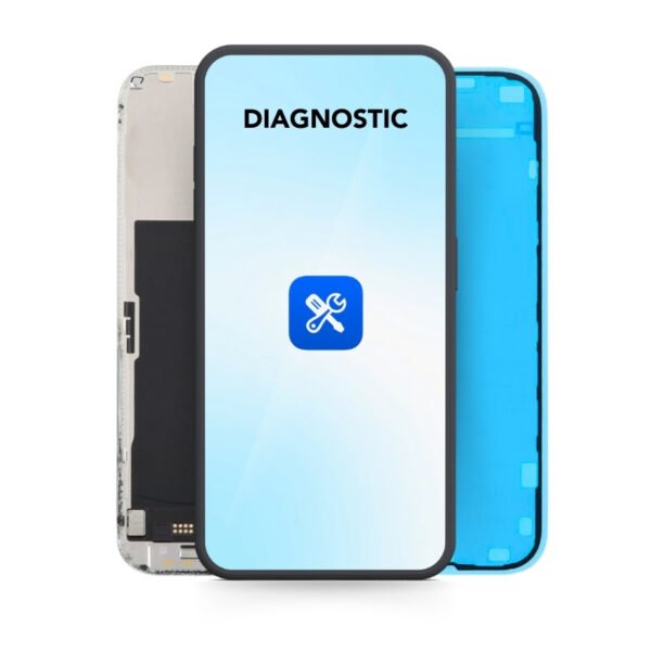 Apple iPhone 15 Pro LCD Display + Touchscreen - Soft Oled 120Hz - Diagnostic / No Warning Message - Black