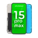 Apple iPhone 15 Pro Max LCD Display + Touchscreen - Refurbished Quality - Black