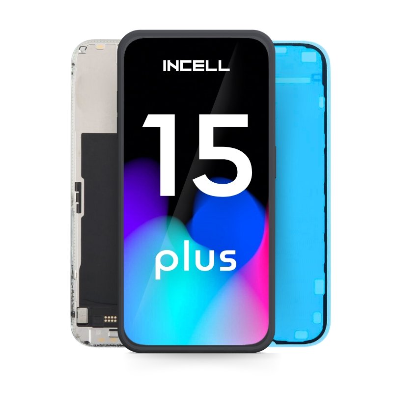 Apple iPhone 15 Plus LCD Display + Touchscreen - Repart - Incell - Black