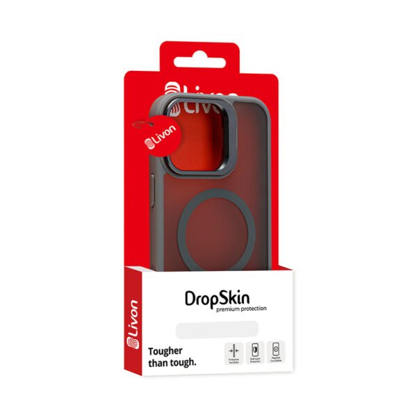 Livon iPhone 16 Pro Max DropSkin - Gray – Bild 2