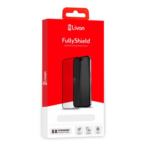 Livon iPhone 16e FullyShield - FullyShield - Black – Bild 2