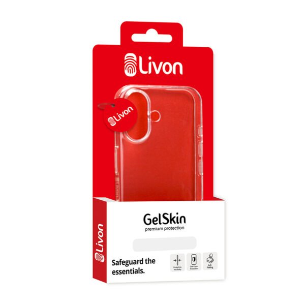 Livon iPhone 16 Plus Gelskin - Transparant – Bild 2