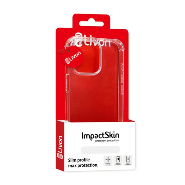 Livon iPhone 16 Pro Max Impactskin - Transparant – Bild 2