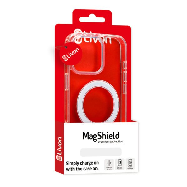 Livon iPhone 15 Pro MagShield - Transparant – Bild 2