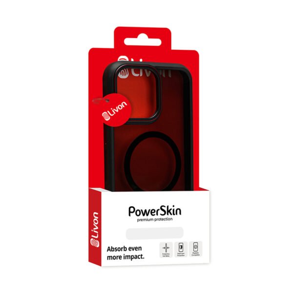 Livon iPhone 16 Pro Max PowerSkin - Onyx Black – Bild 4