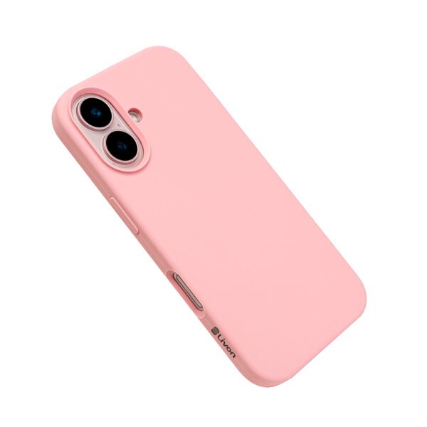 Livon iPhone 16 Plus SoftSkin - Rose Pink – Bild 4