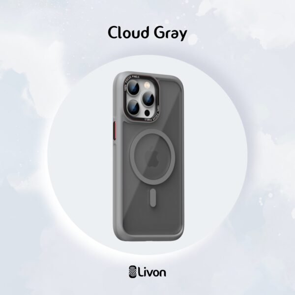 Livon iPhone 16 Plus PowerSkin - Cloud Gray – Bild 2