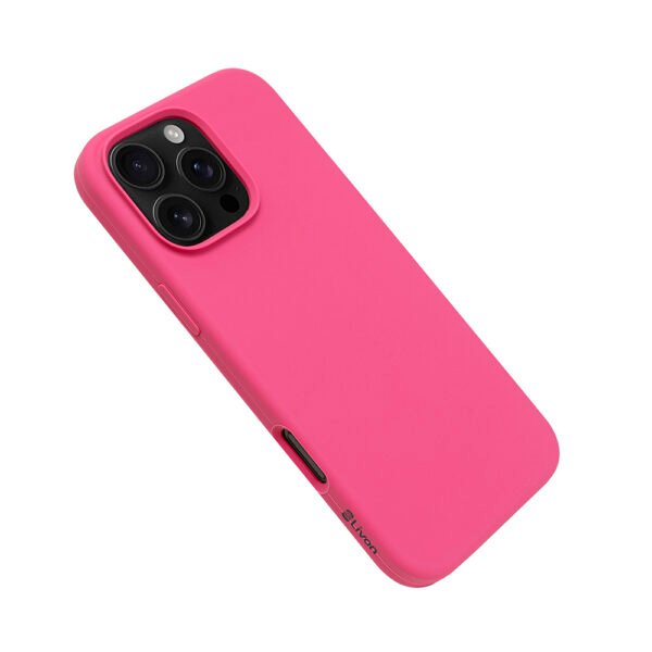 Livon iPhone 15 Pro Max SoftSkin - Pink Punch – Bild 2