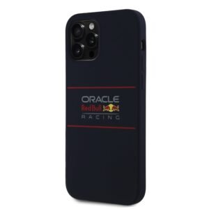 Red Bull iPhone 16 Pro MagSafe Liquid Silicon Case With Horizontal Logo - 3666339369125 - Navy