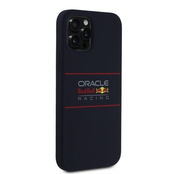 Red Bull iPhone 16 Pro MagSafe Liquid Silicon Case With Horizontal Logo - 3666339369125 - Navy – Bild 2