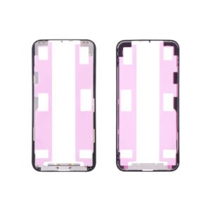 Apple iPhone 11 Pro LCD Frame - Repart - Front Bezel with Glue - 10 PCS - Black