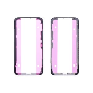 Apple iPhone X LCD Frame - Repart - Front Bezel with Glue - 10 PCS - Black