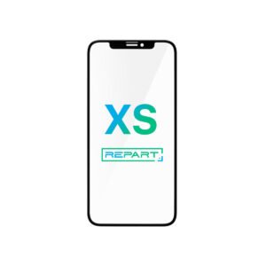 Apple iPhone X/iPhone XS Glass - Repart - with Front Bezel and OCA Glue - 10 PCS - Black
