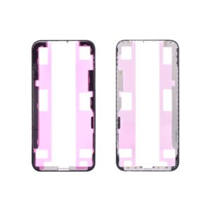 Apple iPhone XS LCD Frame - Repart - Front Bezel with Glue - 10 PCS - Black