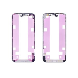 Apple iPhone 12 Pro LCD Frame - Repart - with Front Bezel and OCA Glue - 10 PCS - Black