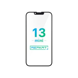 Apple iPhone 13 Mini Glass - Repart - with Front Bezel and OCA Glue - 10 PCS - Black