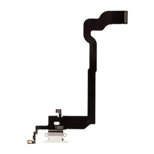 Apple iPhone X Charge Connector Flex Cable White