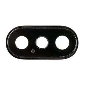 Apple iPhone X Camera lens Frame With Camera Lens Black