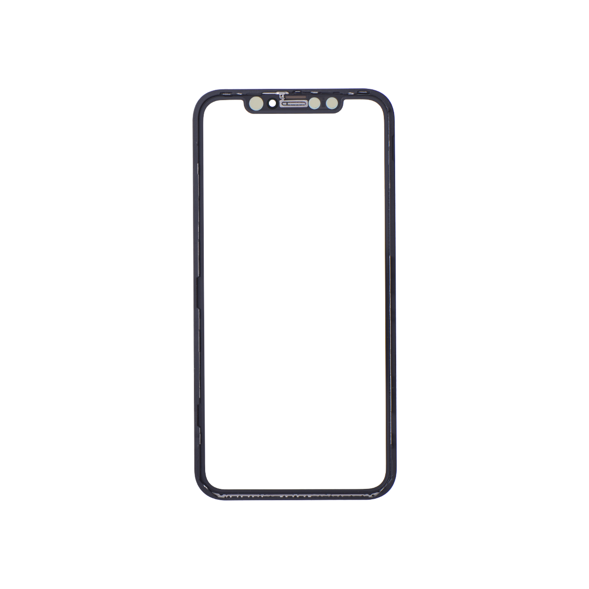 Apple iPhone XR Glass - Repart - with Front Bezel and OCA Glue - 10 PCS - Black – Bild 2