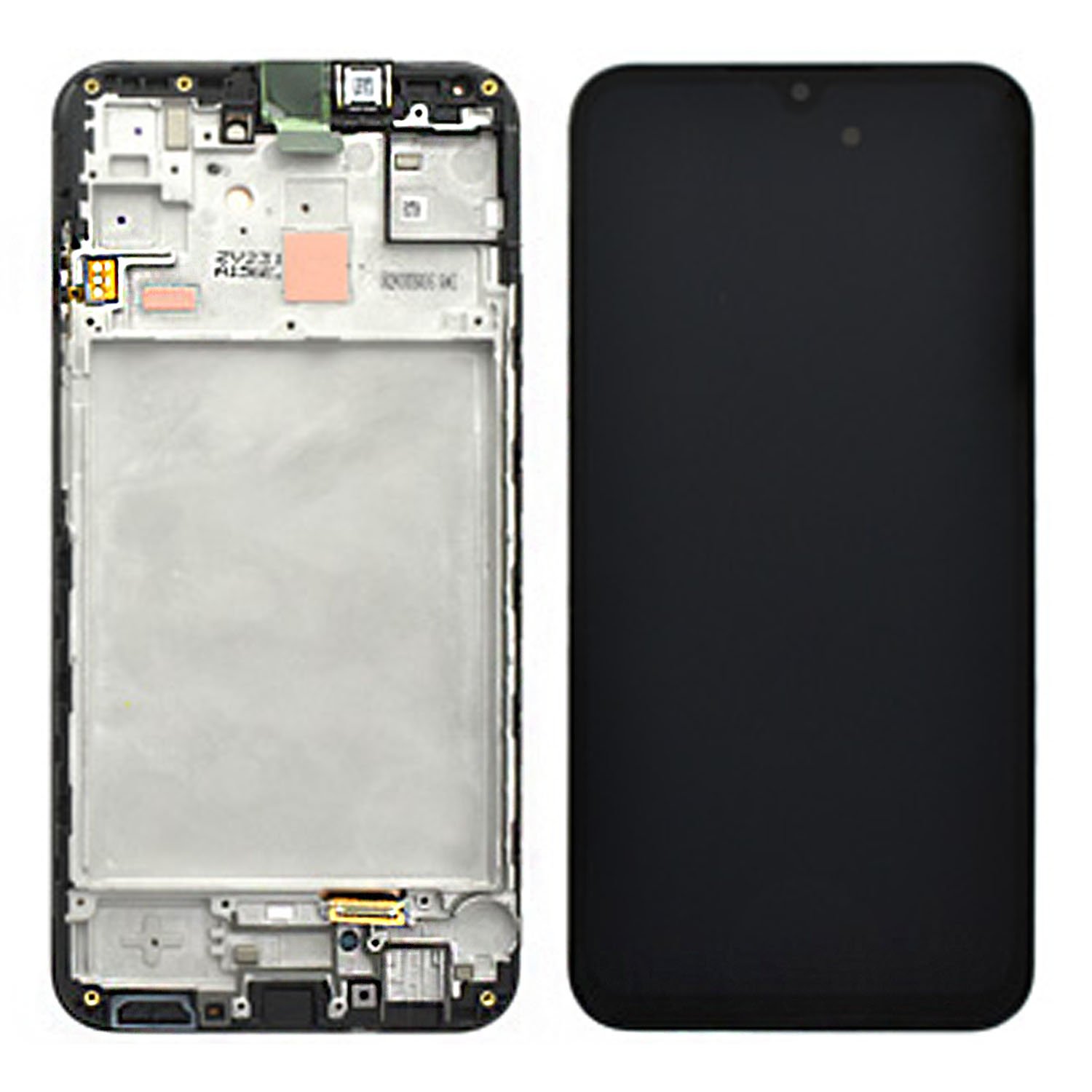 Samsung SM-A155F Galaxy A15 4G/SM-A156B Galaxy A15 5G LCD Display + Touchscreen + Frame - GH82-33637A/GH82-33638A/GH82-33831A - Black