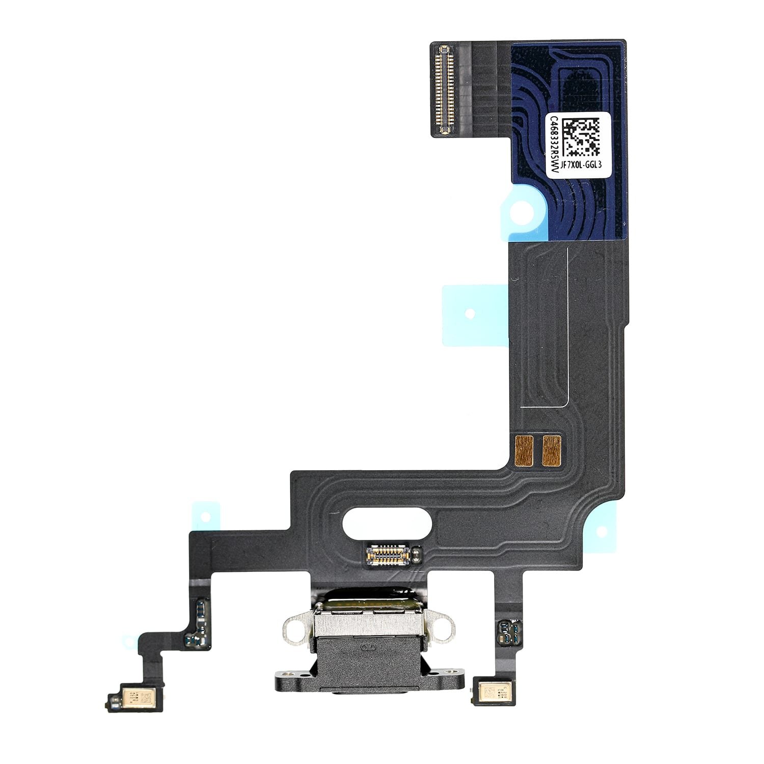 Apple iPhone XR Charge Connector Flex Cable Black