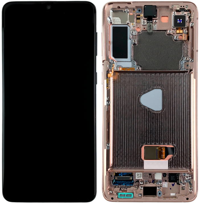 Samsung SM-G996B Galaxy S21 Plus LCD Display + Touchscreen + Frame - GH82-24553B/GH82-24554B - Violet