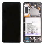 Samsung SM-G996B Galaxy S21 Plus LCD Display + Touchscreen + Frame - GH82-24555A/GH82-24744A - With Battery - Black