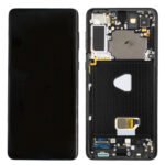 Samsung SM-G996B Galaxy S21 Plus LCD Display + Touchscreen + Frame - GH82-27267A/GH82-27268A/GH82-27272A - (No Camera/Battery) - (Self-Assembled) - Black