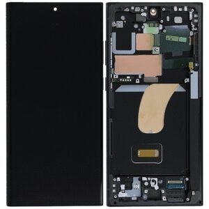 Samsung SM-S918B Galaxy S23 Ultra LCD Display + Touchscreen + Frame - GH82-30465E/GH82-30466E - Grey