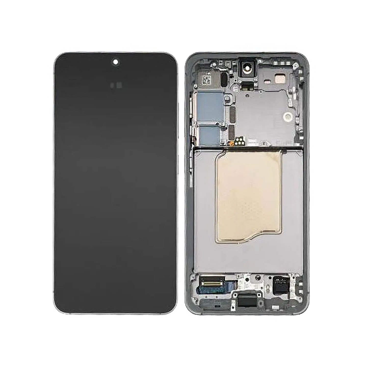 Samsung SM-S931B Galaxy S25 LCD Display + Touchscreen + Frame - GH82-36329A - (Self-Assembled) - Silver