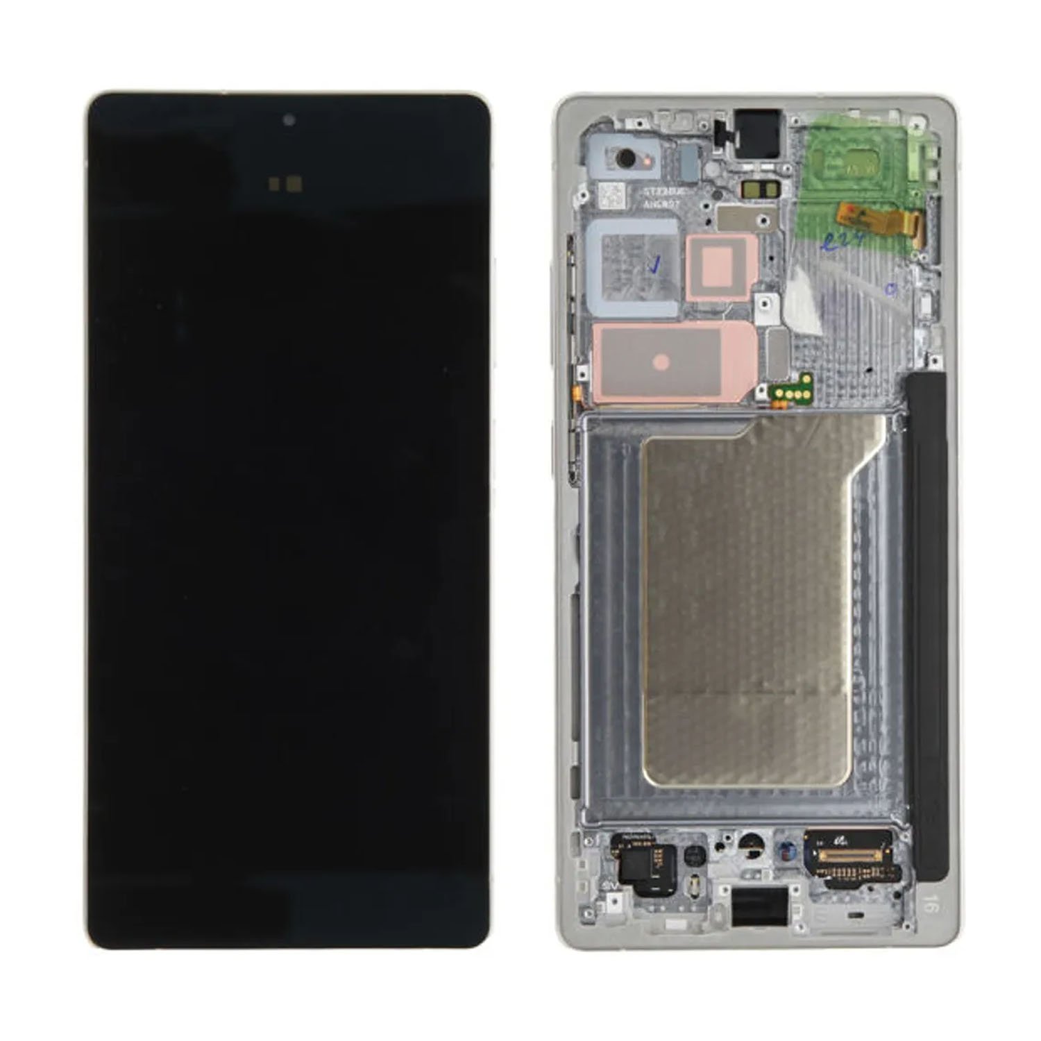 Samsung SM-S938B Galaxy S25 Ultra LCD Display + Touchscreen + Frame - GH82-36387C - (Self-Assembled) - Silver