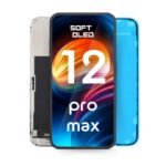 Apple iPhone 12 Pro Max LCD Display + Touchscreen - Soft OLED - Black