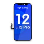 Apple iPhone 12/iPhone 12 Pro LCD Display + Touchscreen - High Quality - Black