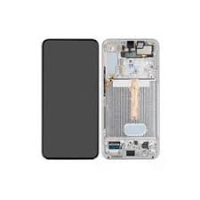 Samsung SM-S906B Galaxy S22 Plus LCD Display + Touchscreen + Frame - GH82-27500B/GH82-27501B - White