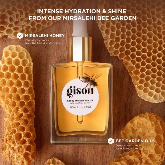 Gisou Honey Infused Hair Oil Nährendes Haaröl mit Mirsalehi-Honig – Bild 5