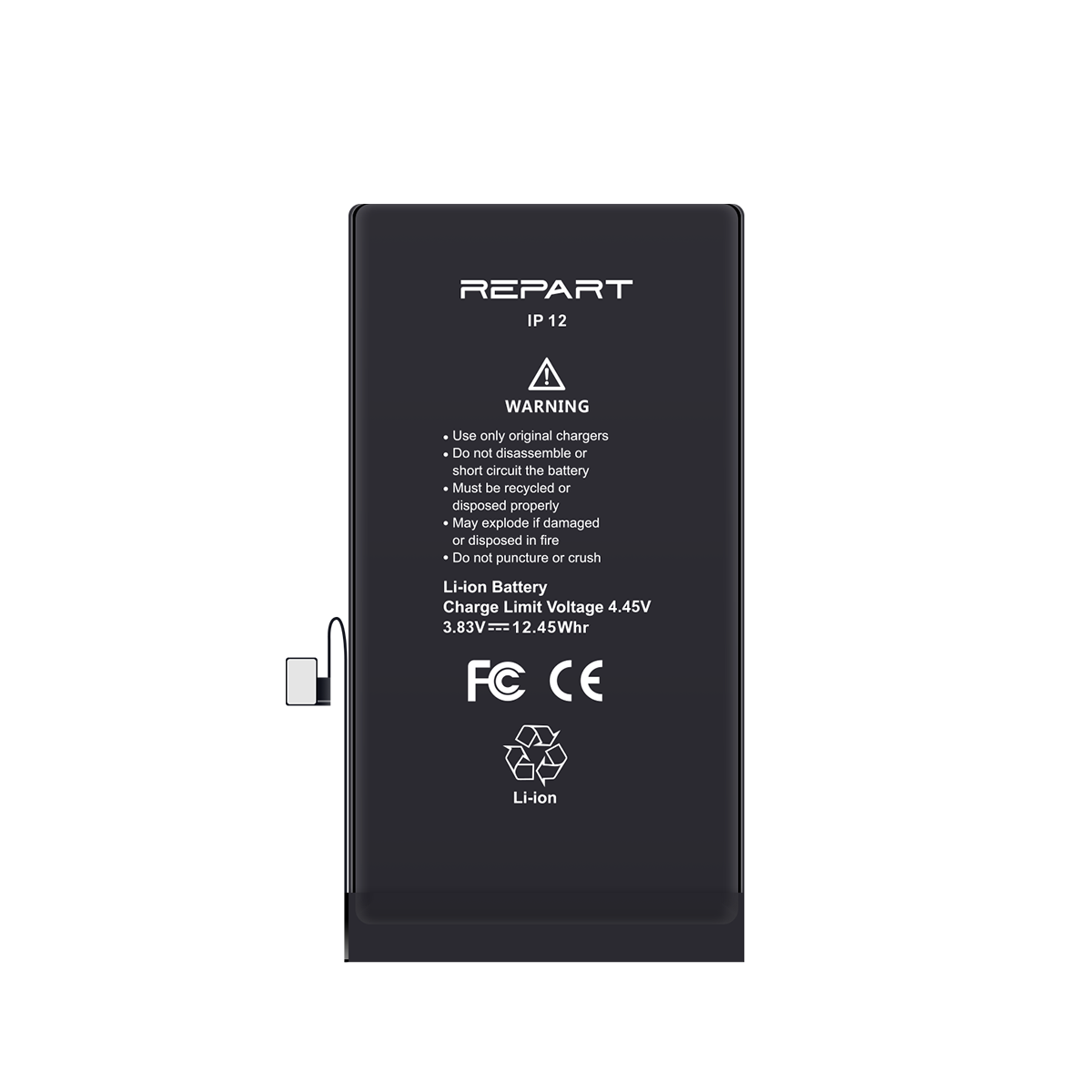 Apple iPhone 12/iPhone 12 Pro Battery - Repart - High Capacity - 3250 mAh
