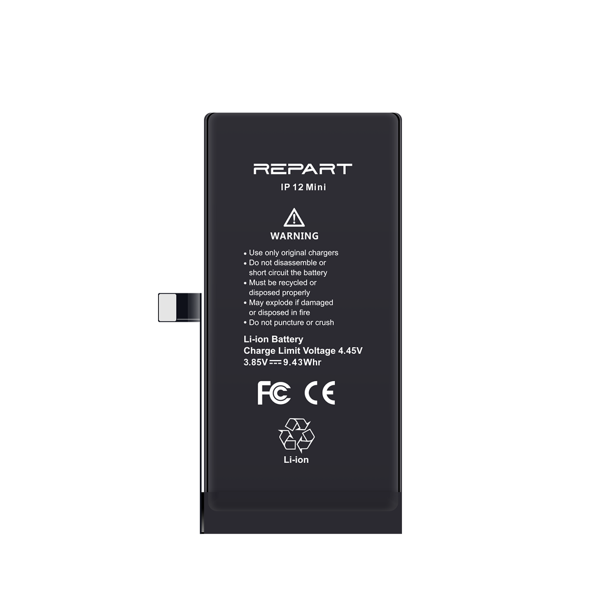 Apple iPhone 12 Mini Battery - High Capacity - 2450 mAh