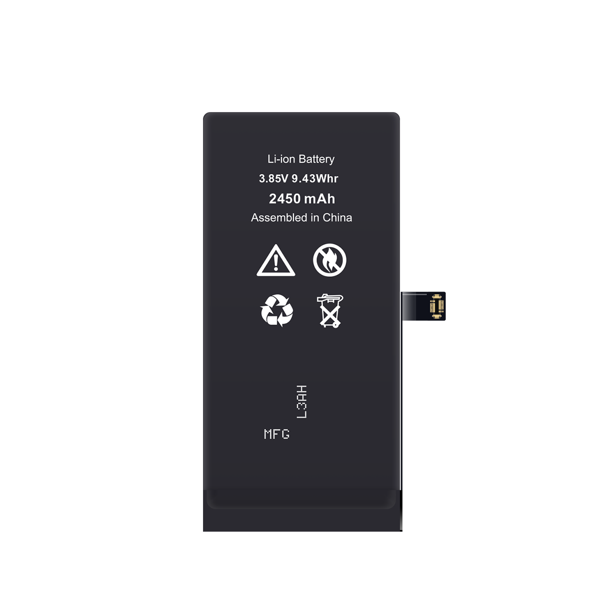 Apple iPhone 12 Mini Battery - High Capacity - 2450 mAh – Bild 2