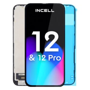 Apple iPhone 12/iPhone 12 Pro LCD Display + Touchscreen - Repart - IC removable - Black