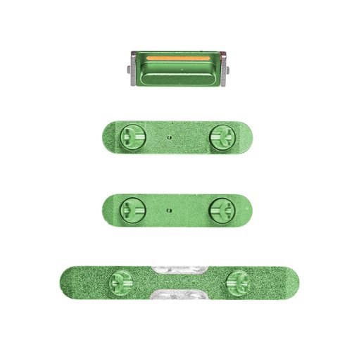 Apple iPhone 12 Side Plugs Set - Green – Bild 2